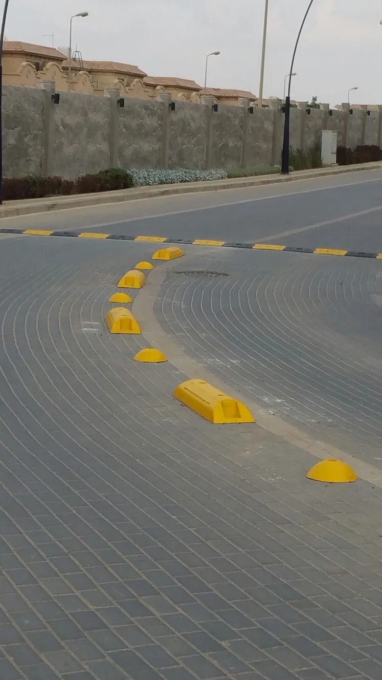 Speed Bumps, Lane Dividers & Road Studs — installed example 4